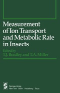 Cover: Measurement of Ion Transport and Metabolic Rate in Insects - Springer