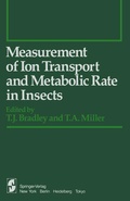 Cover: Measurement of Ion Transport and Metabolic Rate in Insects - Springer