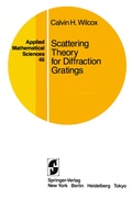 Cover: Scattering Theory for Diffraction Gratings - Springer