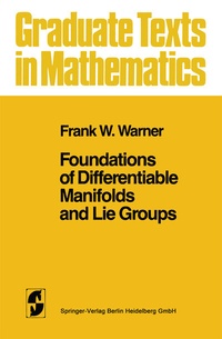 Abbildung von: Foundations of Differentiable Manifolds and Lie Groups - Springer