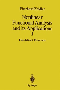 Enlarge image Cover: Nonlinear Functional Analysis and its Applications - Springer