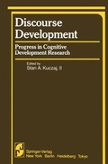 Cover: Discourse Development - Springer