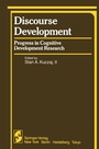Cover: Discourse Development - Springer
