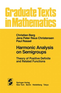 Abbildung von: Harmonic Analysis on Semigroups - Springer