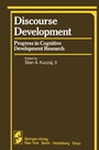 Cover: Discourse Development - Springer