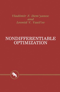 Enlarge image Cover: Nondifferentiable Optimization - Springer