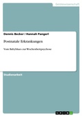 Cover: Postnatale Erkrankungen - GRIN Verlag