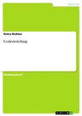 Cover: Codeswitching - GRIN Verlag