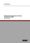 Cover: Multiprojektmanagement im Project Management Office - GRIN Verlag