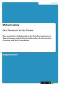 Cover: Der Presserat in der Presse - GRIN Verlag