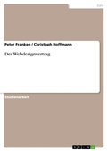 Cover: Der Webdesignvertrag - GRIN Verlag