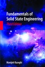 Cover: Fundamentals of Solid State Engineering - Springer