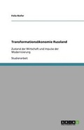 Cover: Transformationsoekonomie Russland - GRIN Publishing