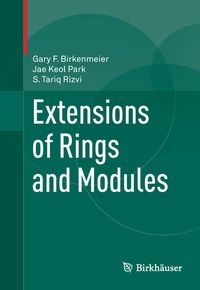 Enlarge image Cover: Extensions of Rings and Modules - Springer
