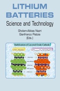 Cover: Lithium Batteries - Kluwer Academic Publishers