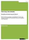 Cover: Kundenorientierung im Sport - GRIN Verlag