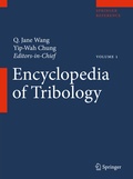 Cover: Encyclopedia of Tribology - Springer