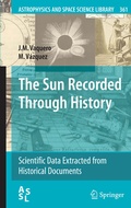 Cover: The Sun Recorded Through History - Springer