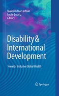 Cover: Disability & International Development - Springer