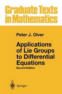 Abbildung von: Applications of Lie Groups to Differential Equations - Springer