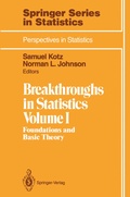 Cover: Breakthroughs in Statistics - Springer