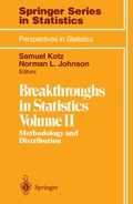 Cover: Breakthroughs in Statistics - Springer