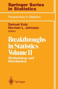 Enlarge image Cover: Breakthroughs in Statistics - Springer
