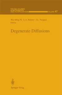 Enlarge image Cover: Degenerate Diffusions - Springer
