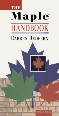 Enlarge image Cover: The Maple Handbook - Springer
