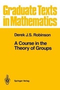 Cover: A Course in the Theory of Groups - Springer