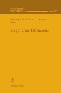 Enlarge image Cover: Degenerate Diffusions - Springer
