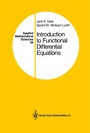Cover: Introduction to Functional Differential Equations - Springer