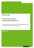 Cover: Beamformer-basierte Schallquellenlokalisation - Grin Verlag
