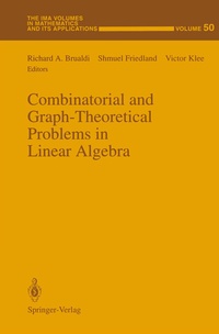 Abbildung von: Combinatorial and Graph-Theoretical Problems in Linear Algebra - Springer