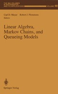 Cover: Linear Algebra, Markov Chains, and Queueing Models - Springer