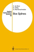 Cover: Box Splines - Springer