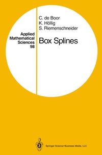Enlarge image Cover: Box Splines - Springer