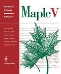 Cover: First Leaves: A Tutorial Introduction to Maple V - Springer