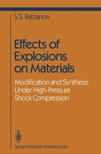 Abbildung von: Effects of Explosions on Materials - Springer