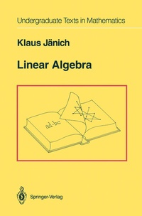 Abbildung von: Linear Algebra - Springer