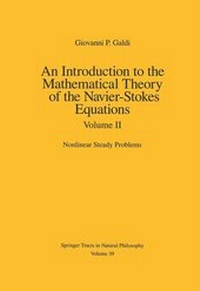 Enlarge image Cover: An Introduction to the Mathematical Theory of the Navier-Stokes Equations - Springer