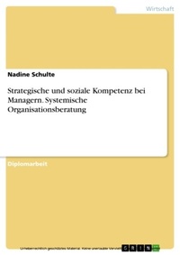 Abbildung von: Systemische Organisationsberatung - GRIN Verlag