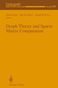 Cover: Graph Theory and Sparse Matrix Computation - Springer