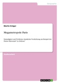 Cover: Megametropole Paris - Grin Verlag