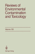 Cover: Reviews of Environmental Contamination and Toxicology - Springer