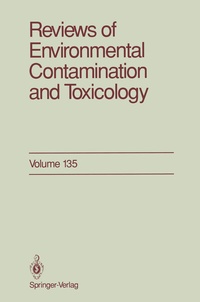 Abbildung von: Reviews of Environmental Contamination and Toxicology - Springer