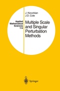Cover: Multiple Scale and Singular Perturbation Methods - Springer