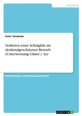 Cover: Verkitten einer Schraegfalz im denkmalgeschuetzten Bereich (Unterweisung Glaser / -in) - Grin Verlag