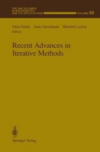 Abbildung von: Recent Advances in Iterative Methods - Springer