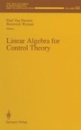 Cover: Linear Algebra for Control Theory - Springer